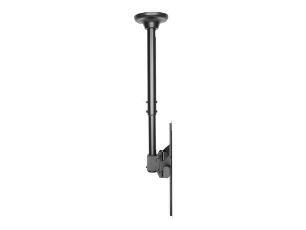 VivoLink - Brakett - teleskopisk - for TV / monitor - stål - svart - skjermstørrelse: 37"-70" - takmonterbar