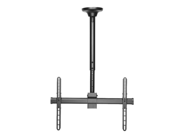 VivoLink - Brakett - teleskopisk - for TV / monitor - stål - svart - skjermstørrelse: 37"-70" - takmonterbar