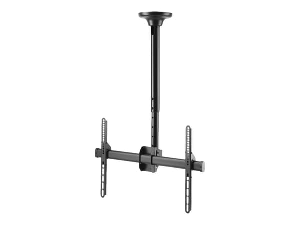 VivoLink - Brakett - teleskopisk - for TV / monitor - stål - svart - skjermstørrelse: 37"-70" - takmonterbar Svart