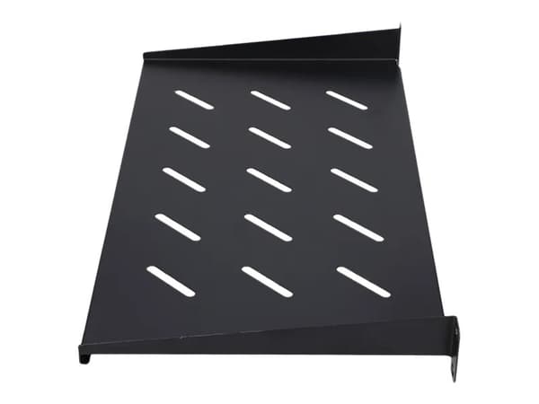 Extralink - Rack-hylle - svart - 1U - 19"