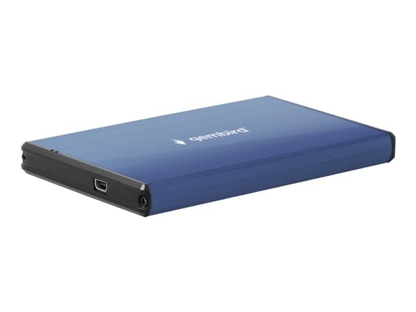 Gembird EE2-U3S-3-DB - Drevkabinett - 2.5" - SATA - USB 3.0 - mørkeblå