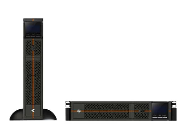 Vertiv Liebert GXTRT-1000IRT2UXL, Taajuuden kaksoismuunnos (verkossa), 1 kVA, 900 W, Pure sine, 176 V, 288 V