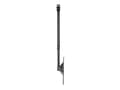 Miniatyrbilde 4 av 5: VivoLink - Brakett - teleskopisk - for TV / monitor - stål - svart - skjermstørrelse: 37"-70" - takmonterbar
