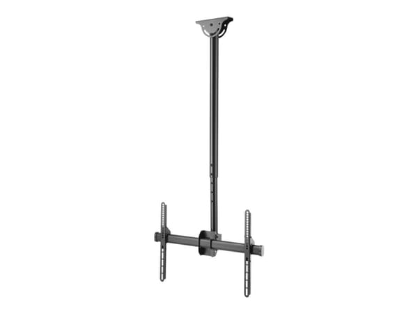 VivoLink - Brakett - teleskopisk - for TV / monitor - stål - svart - skjermstørrelse: 37"-70" - takmonterbar Sort