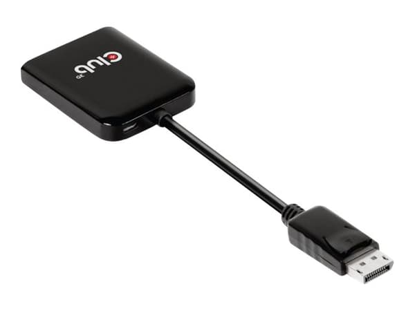 Club 3D CSV-7200H - Video adapter - DisplayPort hann til HDMI hunn - 20 cm - støtte for 4K 60 Hz (3840 x 2160)