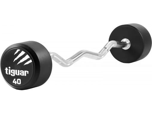 Tiguar Barbell łamany tiguar PU 40 kg TI-WLBPU040, Rozmiar: N/A