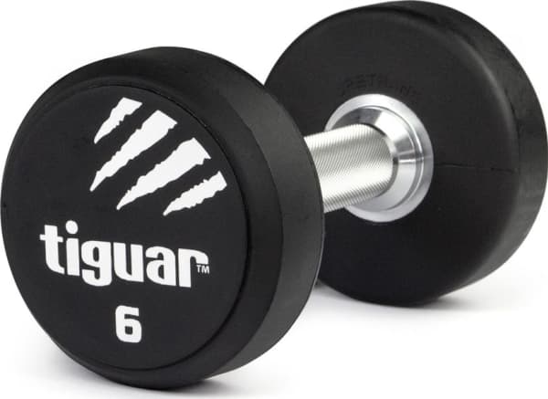 Tiguar käsipaino TI-WHPU0060 kumitettu 1 x 6 kg