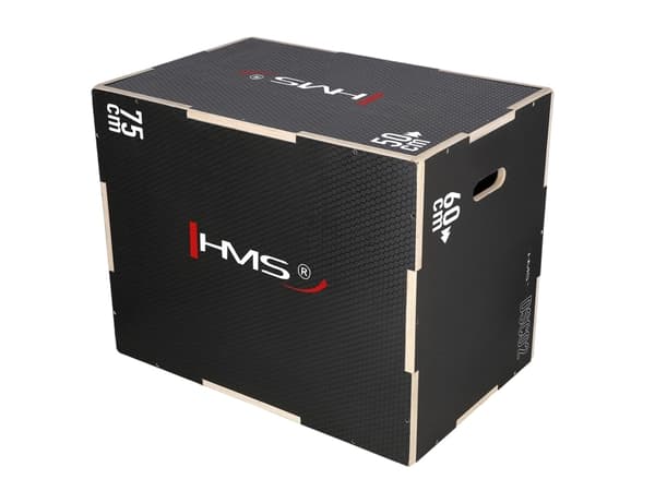 HMS DSC02 FORSTERKET PLYOMETRISK BOX 750x600x500MM HMS