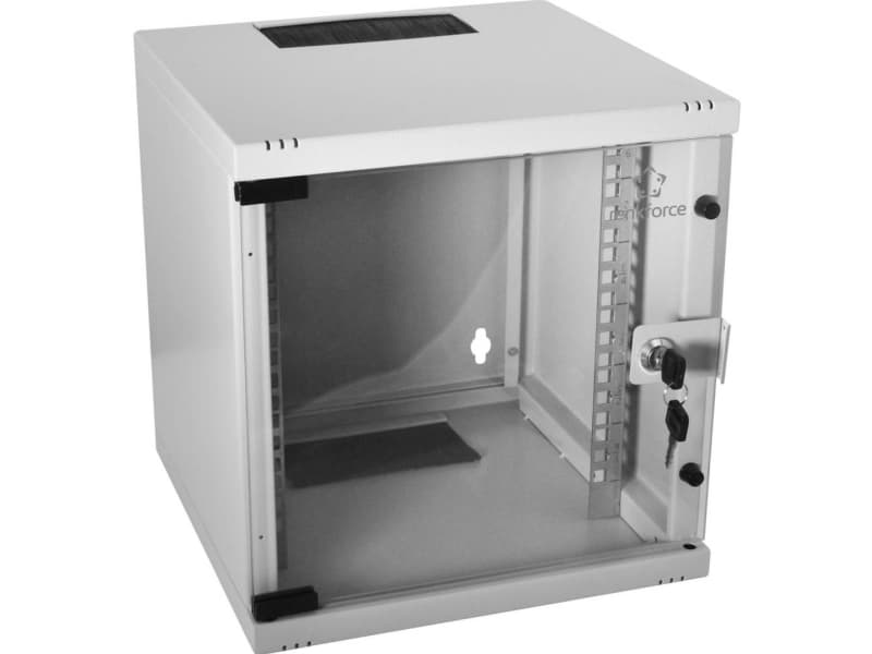 Renkforce RF-4712212 10 tommer vægkabinet 6 U Grå