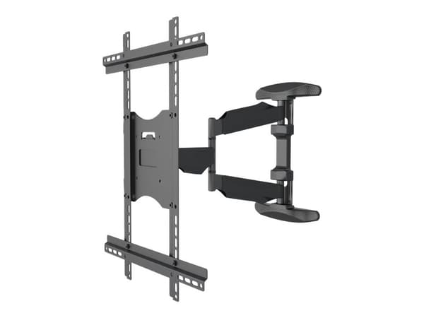 Multibrackets M Flexarm Series Single Portrait - Monteringssett (forlengelsesstang) - full bevegelse - for LCD-skjerm - svart - skjermstørrelse: 32"- Sort