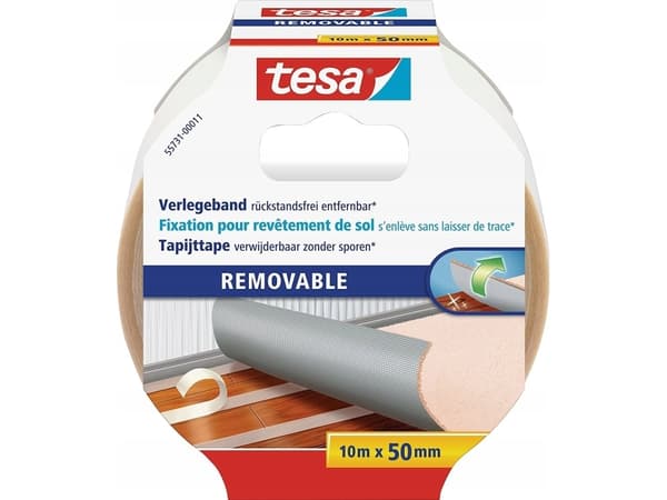 tesa REMOVABLE 55735-00014-11 Mattband Transparent (L x B) 25 m x 50 mm 1 st