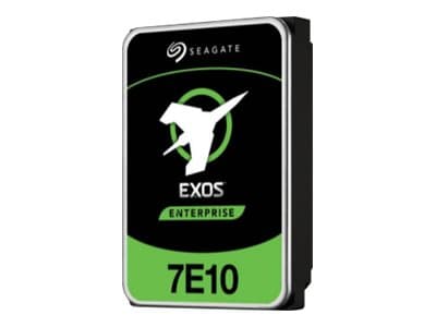 Seagate Exos 7E10 ST10000NM017B - Hårddisk - 10 TB - intern - SATA 6Gb/s - buffert: 256 MB