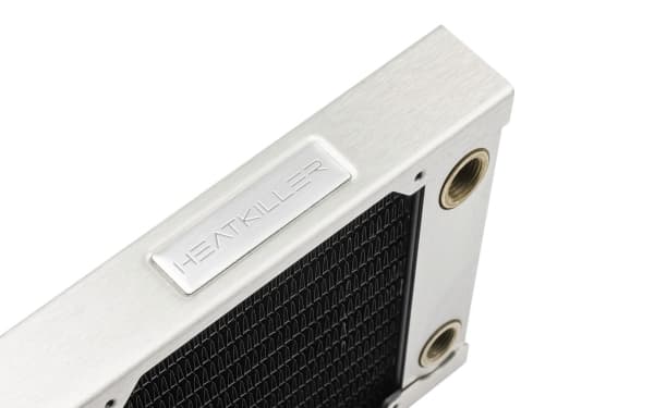 Watercool 24109, Radiatorblokk, Messing, Kobber (Cu), Rustfritt stål, Rustfritt stål, 1/4", 4 vifter, 12 cm