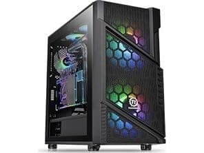 Thermaltake Commander C31 TG - ARGB Edition - tower - ATX - genomskinlig sidopanel (härdat glas) - ingen strömförsörjning (PS/2) - svart - USB/ljud
