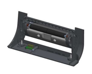 Zebra - Fremkant dispenser - for Zebra ZD621d