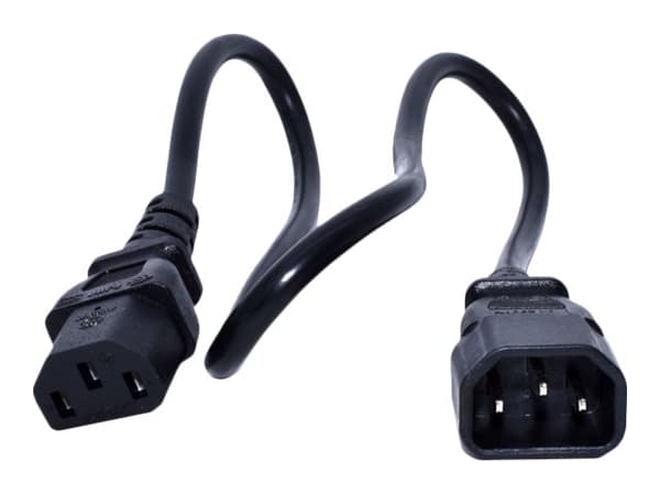 Zebra - Strømkabel - power IEC 60320 C13 til IEC 60320 C14 - 50 cm