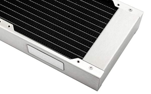 Watercool 24108, Rustfritt stål, Radiatorblokk, Messing, Kobber (Cu), Rustfritt stål, 1/4", 2 vifter, 12 cm