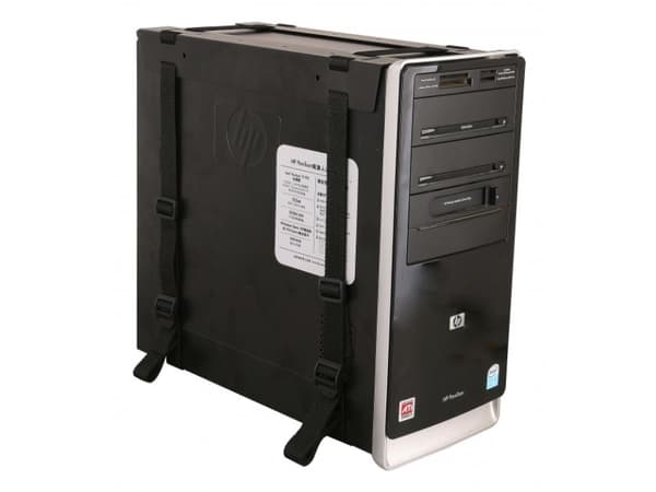 Techly ICA-CS 60, Bordsmonterad CPU-hållare, Skrivbord, 20 kg, Svart, Vågrät, 8 cm