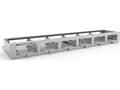 Pikkukuva 2 / 2: ALLIED Rackmountable 1RU Tray for up to 6 Units of MMC Series Media Converters
