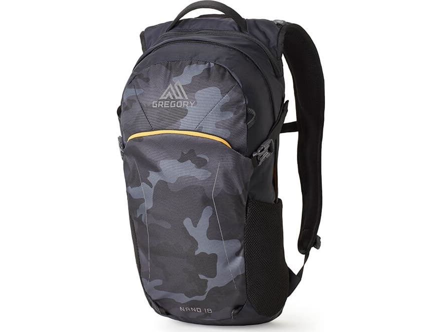 Gregory hiking backpack Nano hiking backpack 18 black woodland camo