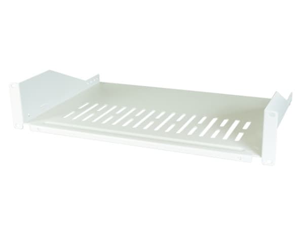EFB Elektronik 691650GR.2B, Hylla till rackskåp, Grå, 22 kg, 2U, 48,3 cm (19"), 482,6 mm