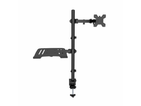 Manhattan 462136, Puristin, 25,4 cm (10"), 81,3 cm (32"), 100 x 100 mm, Korkeudensäätö, Musta