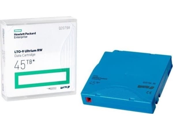 HPE LTO Ultrium 9 - 18TB / 45TB - Merkeetiketter