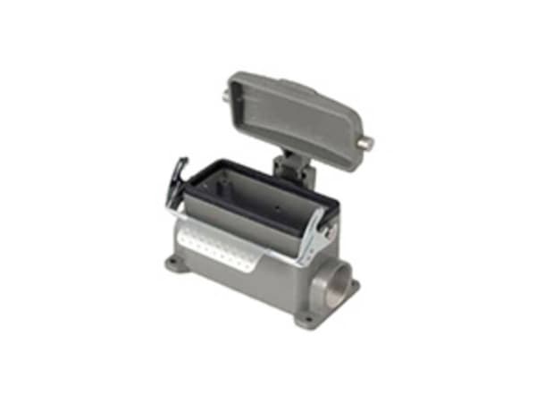 Molex 936012555 GWconnect STD - Standard, Single Lever Surface Mount Housing, Die-cast Aluminum, with 1 Lever, with Cover