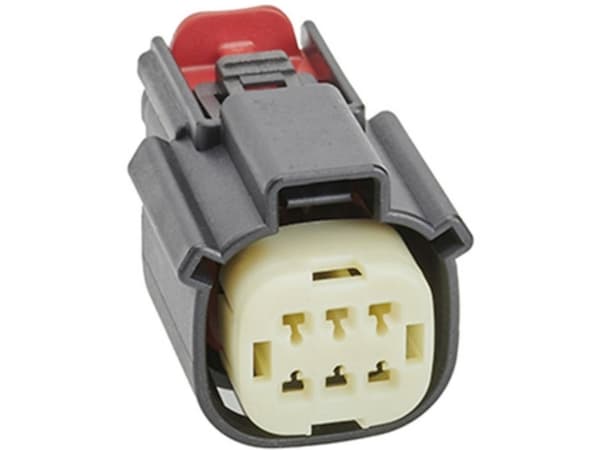 Signaaliliitin, virtaliitin 334720606 MOL Automotive Black Molex Sisältö: 1 kpl