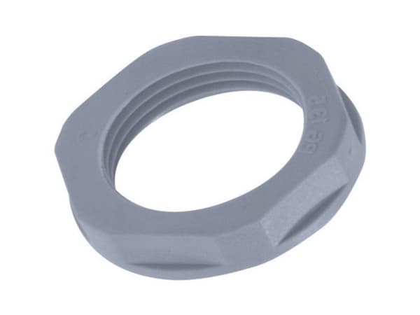 Lapp SKINTOP 53119000, Låsemutter, Polyamid, Grå, M12, Matt, -40 - 100 °C
