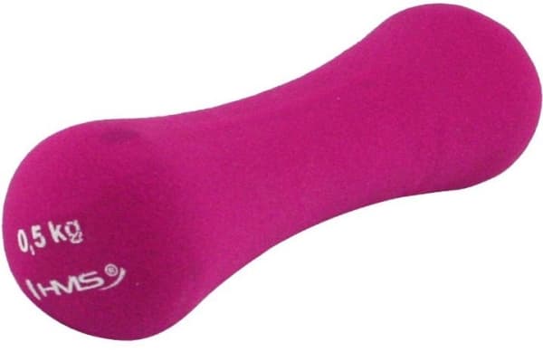 HMS Neoprene coated cast iron weight 0.5 kg (17025)