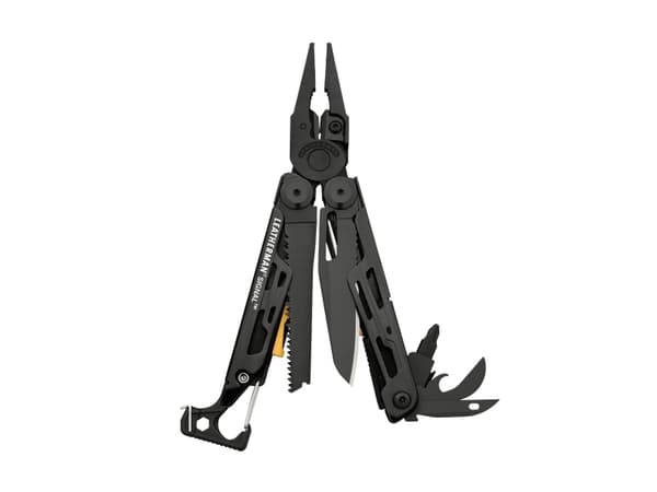 Leatherman Signal, Rostfritt stål, Nylon, Svart, 38 mm, 114,3 mm, 16 mm