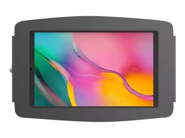 Compulocks Galaxy Tab A7 Lite 8.7" Space Enclosure Wall Mount - Hölje - för surfplatta - låsbar - höggradig aluminium - svart - skärmstorlek: 8.7" -