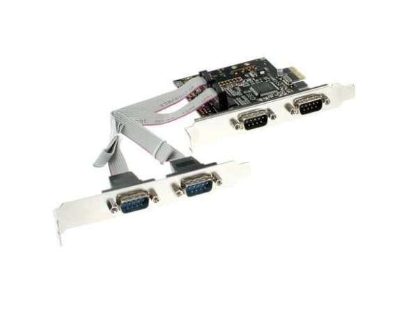 InLine 76623C, PCIe, Moschip MCS9904CV-AA, 2500 Mbit/s, Koblet med ledninger (ikke trådløs), Microsoft Windows 2000/XP 32/64-bit/erver 2003 32/64-bit