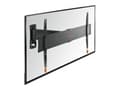 Miniatyrbild 1 av 5: Vogel's BASE 25 L - Monteringssats (väggfäste) - för platt panel - svart - skärmstorlek: 40"-65" - monteringsgränssnitt: 100 x 100 mm - väggmonterbar