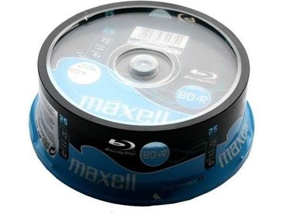Maxell BD-R 25 GB 4x 25 stykker (276071.00)