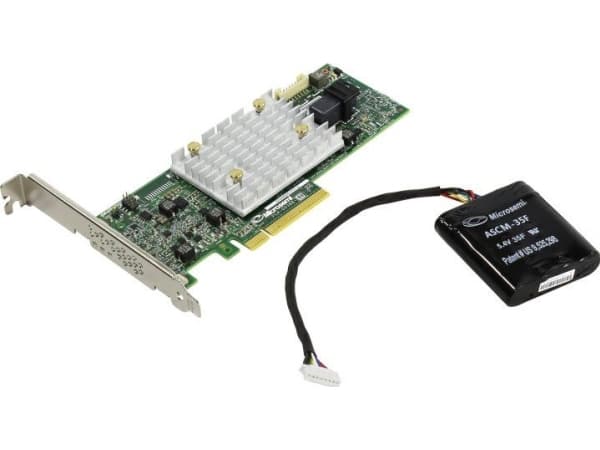 Microsemi SmartRAID 3151-4i, SAS, Serial ATA III, PCI Express x8, 0, 1, 1 ADM, 5, 6, 10, 50, 60, 12 Gbit/s, MD2, 1024 MB