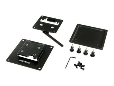 Ergotron FX30 - Monteringssett (veggmontering) - for LCD-skjerm - stål - svart - skjermstørrelse: inntil 27"