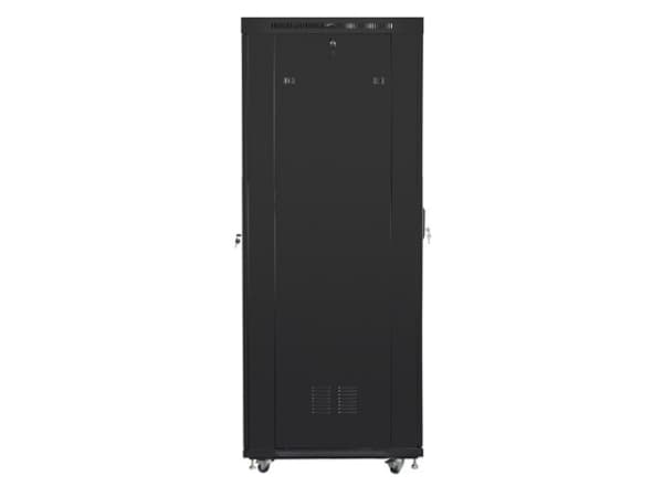 Lanberg V2 - Rack skåp - 800 x 1000 mm, platt paket - fristående - svart, RAL 9004 - 42U - 19"