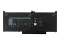 Miniatyrbilde 2 av 3: CoreParts - Batteri til bærbar PC (tilsvarer: Dell 05VC2M, Dell MXV9V, Dell N2K62, Dell 829MX, Dell WXW80, Dell K4Y2J) - litiumpolymer - 7200 mAh - 5