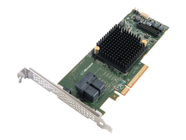 Microchip Adaptec RAID 7805 - Styreenhed til lagring (RAID) - 8 kanava - SATA 6Gb/s / SAS 6Gb/s - lavprofil - RAID 0, 1, 5, 6, 10, 50, 1E, 60 - PCIe