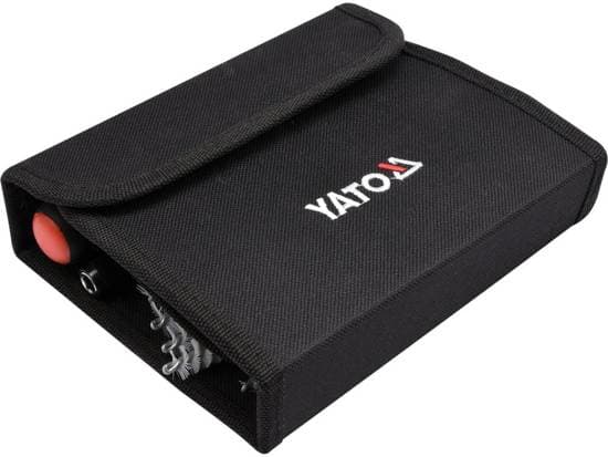 Yato YT-08195, Sort, Oransje, Hvit, Messing, Nylon, Rustfritt stål, Nylon, 20 stykker