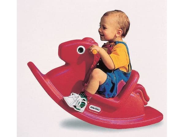 Little Tikes Rocking Horse, 12 vuosi/vuosia, Muovi, Punainen