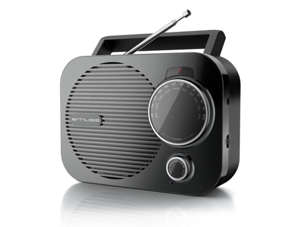 Muse M-050 R, Personlig, Analog, FM, MW, Sort, Alkalinsk, C