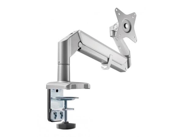 Techly ICA-LCD 441 montering/stativ for skjerm 81,3 cm (32") Klemmer Sølv, Hvit