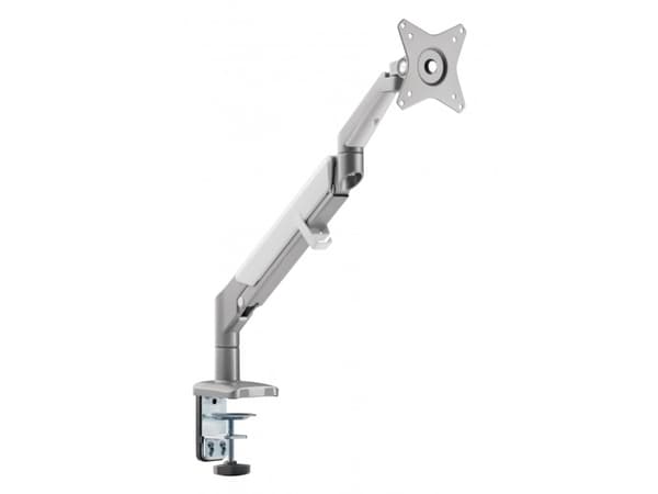 Techly ICA-LCD 441 montering/stativ for skjerm 81,3 cm (32") Klemmer Sølv, Hvit Grå
