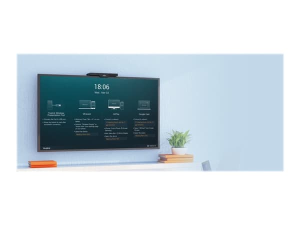 Yealink RoomCast - Presentasjonsserver - GigE, Bluetooth 5.0 - Wi-Fi 5, Bluetooth Sort