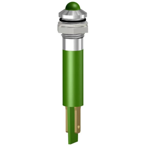 Signal Construct SWQU08428CRA LED-signallampa Blå 230 V/AC, 130 V/DC Tray
