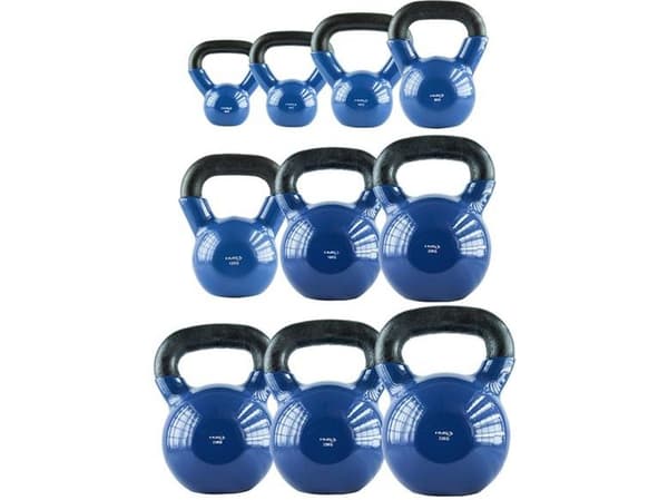 HMS HMS Kettlebell covered with vinyl KN28 blue 28kg (17031)