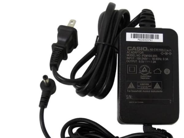 Casio AD-E95100, Innendørs, Casio CTK-1100, CTK-2080, CTK-2300, CTK-240, CTK-3200, CTK-4200, LK-160, LK-165, LK-240, LK-280,..., Sort